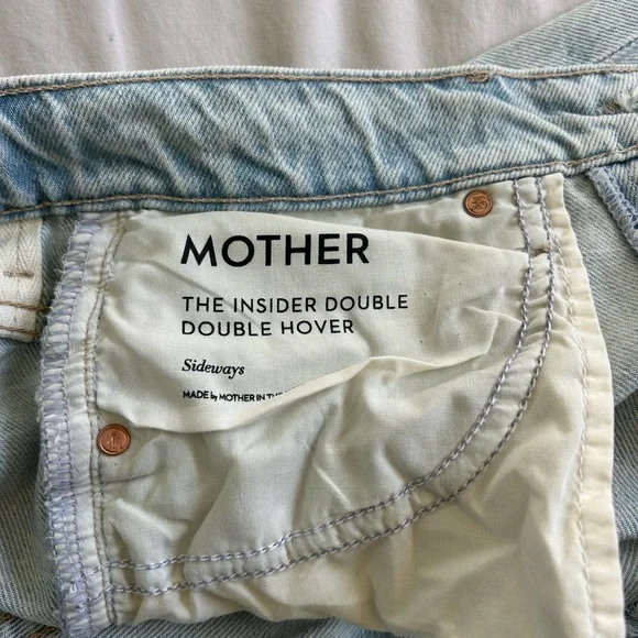 MOTHER Insider Double Double Fray Hem Size 27 - Picture 5 of 9